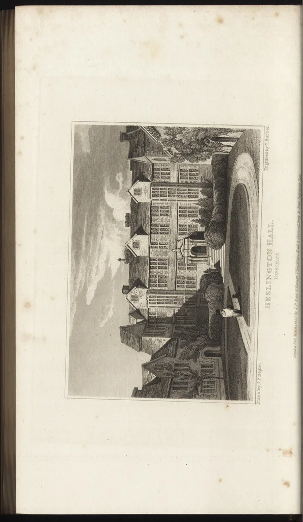 An illustration from Views of the seats of noblemen and gentlemen, in England, Wales, Scotland, and Ireland, 1820, leaf 199