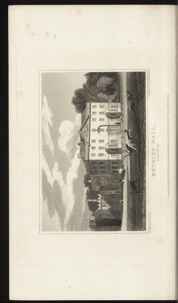 An illustration from Views of the seats of noblemen and gentlemen, in England, Wales, Scotland, and Ireland, 1820, leaf 219