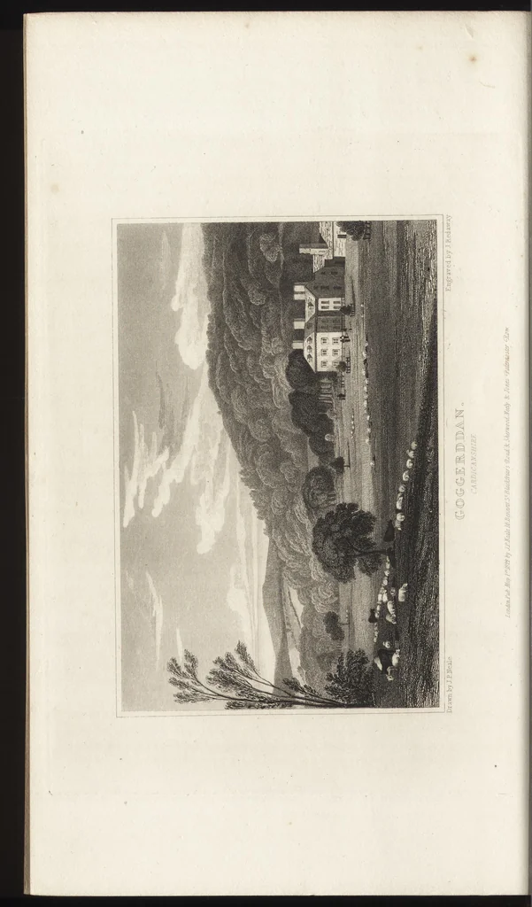 An illustration from Views of the seats of noblemen and gentlemen, in England, Wales, Scotland, and Ireland, 1820, leaf 239