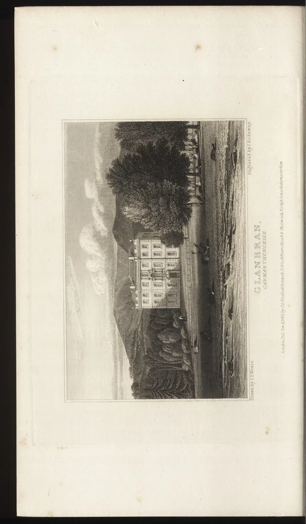 An illustration from Views of the seats of noblemen and gentlemen, in England, Wales, Scotland, and Ireland, 1820, leaf 247