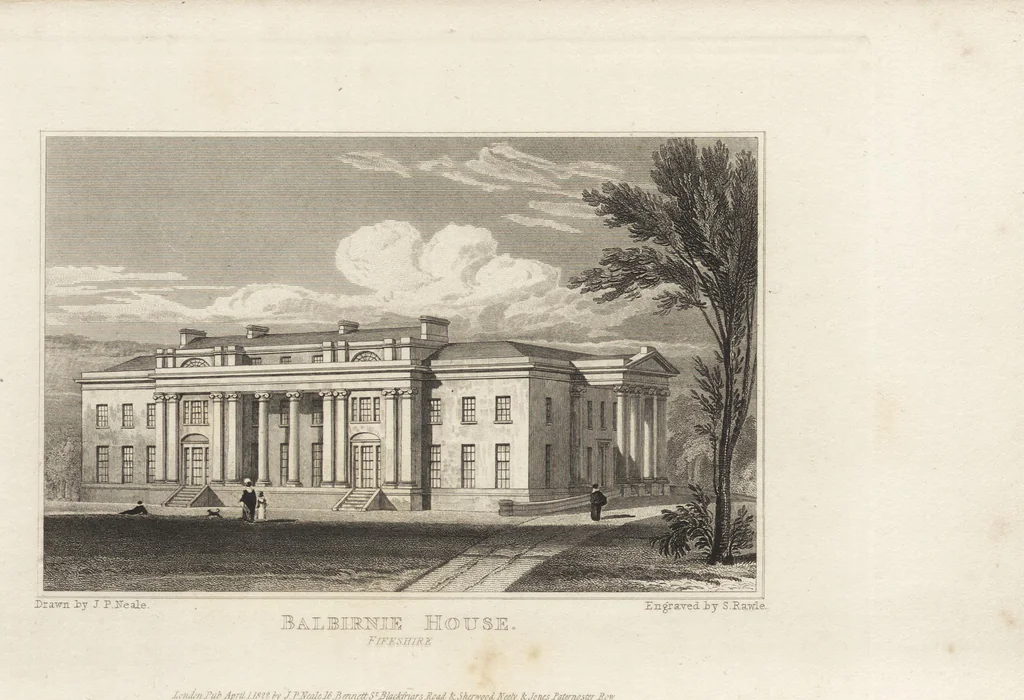 An illustration from Views of the seats of noblemen and gentlemen, in England, Wales, Scotland, and Ireland, 1820, leaf 263