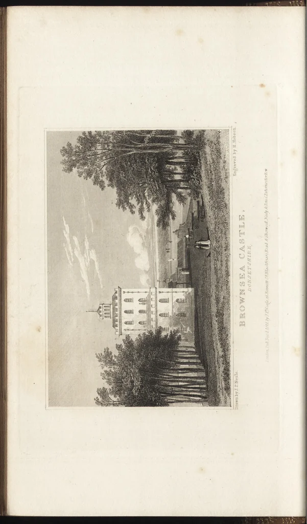 An illustration from Views of the seats of noblemen and gentlemen, in England, Wales, Scotland, and Ireland, 1820, leaf 27