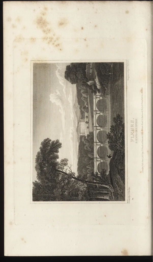 An illustration from Views of the seats of noblemen and gentlemen, in England, Wales, Scotland, and Ireland, 1820, leaf 307