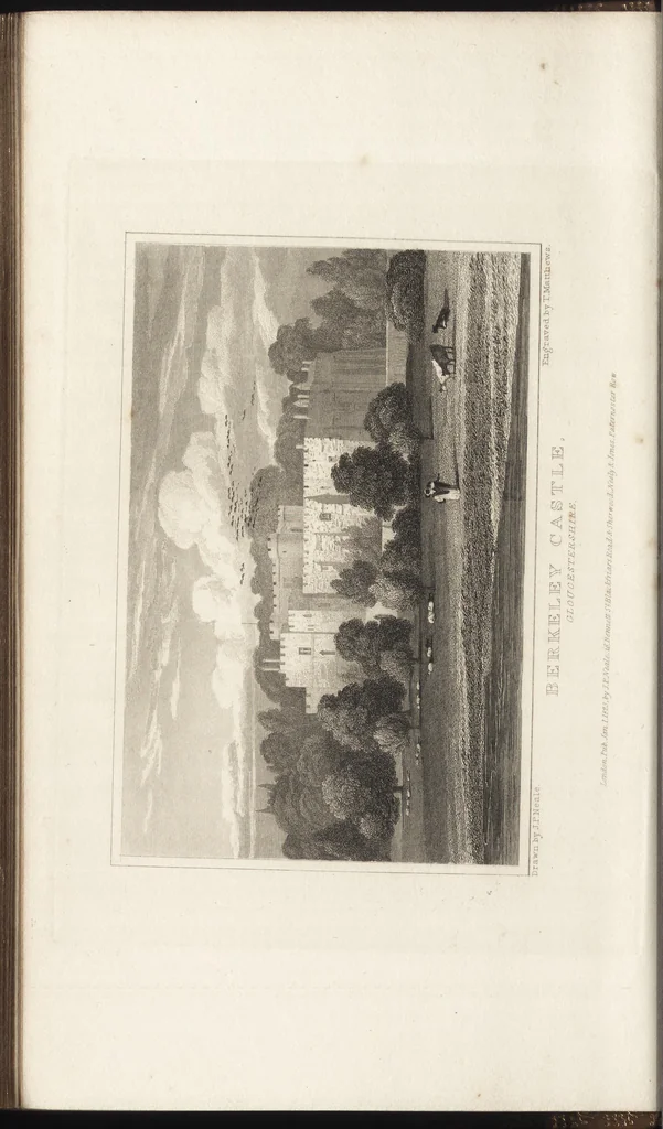 An illustration from Views of the seats of noblemen and gentlemen, in England, Wales, Scotland, and Ireland, 1820, leaf 51