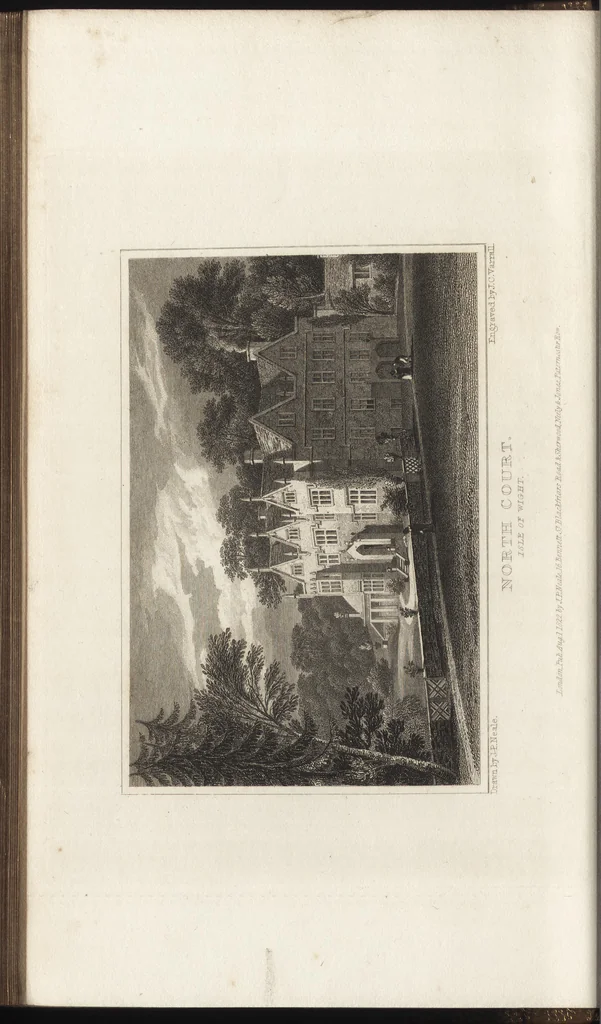 An illustration from Views of the seats of noblemen and gentlemen, in England, Wales, Scotland, and Ireland, 1820, leaf 59