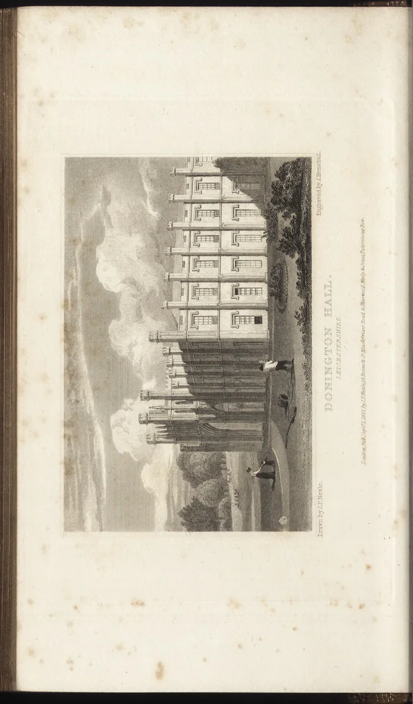 An illustration from Views of the seats of noblemen and gentlemen, in England, Wales, Scotland, and Ireland, 1820, leaf 63
