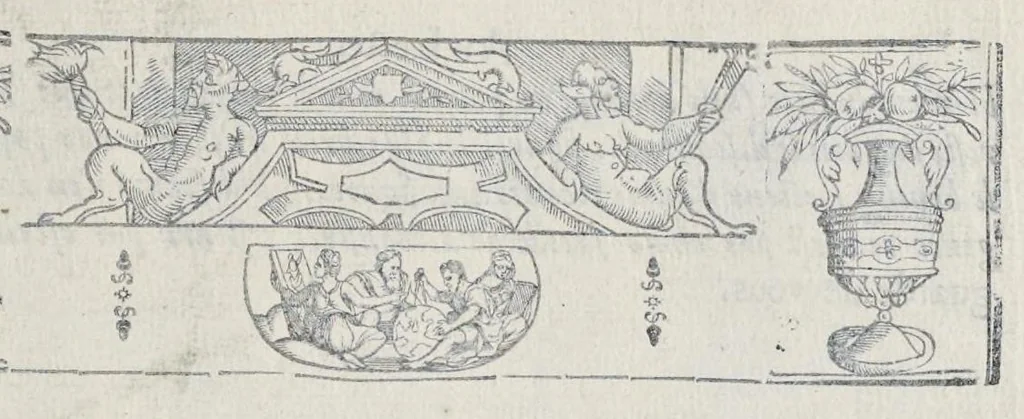 An illustration from La perspectiue : auec la raison des ombres et miroirs, 1612, leaf 10