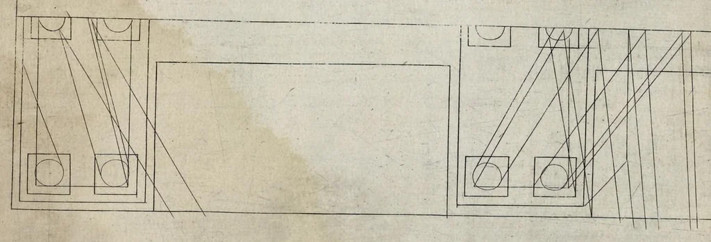 An illustration from La perspectiue : auec la raison des ombres et miroirs, 1612, leaf 119