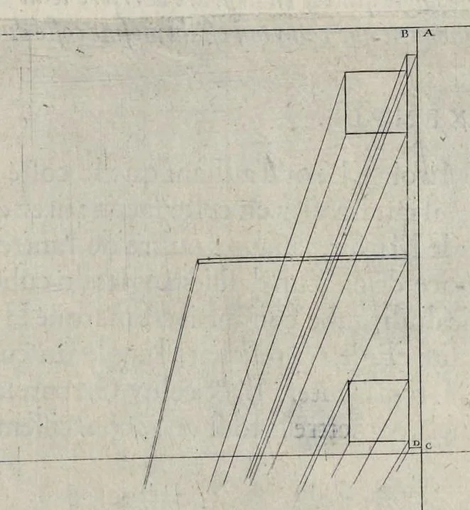 An illustration from La perspectiue : auec la raison des ombres et miroirs, 1612, leaf 132