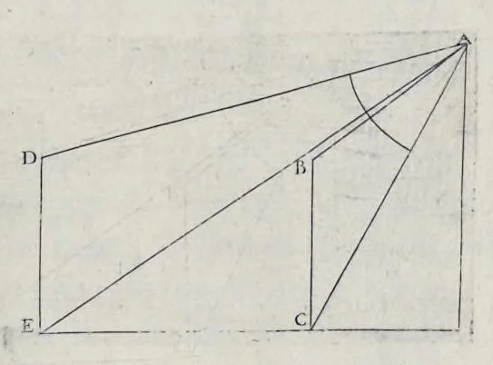 An illustration from La perspectiue : auec la raison des ombres et miroirs, 1612, leaf 18