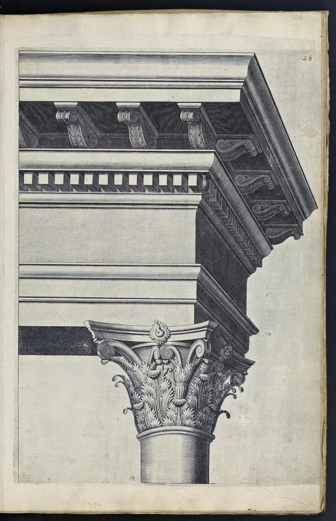 An illustration from La perspectiue : auec la raison des ombres et miroirs, 1612, leaf 62