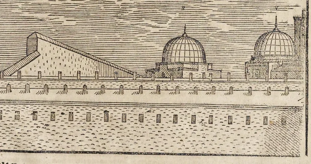 An illustration from Türckischer Estaats- und Krieges- Bericht, oder, Eine kurtze und gründliche Beschreibung des türckischen Käysers, Grosz- und anderer Veziers, Militz, Land und Leuten, Gewonheiten, Krieges- und Lebens-Arth, Gewehr, Kleydung, and was davon ferner zu berichten nötig, 1683, leaf 208