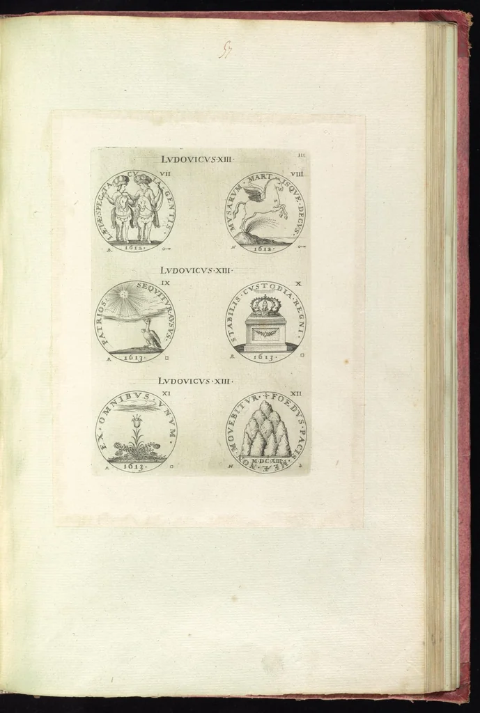 An illustration from Monumens de l'histoire de France, en estampes et dessins .., 1783, leaf 134