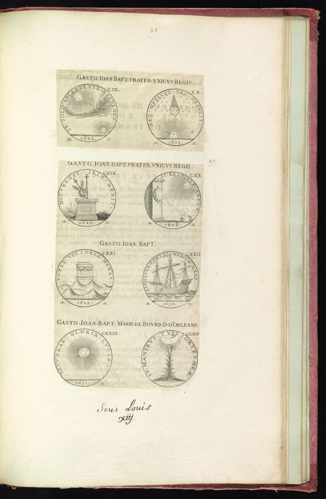 An illustration from Monumens de l'histoire de France, en estampes et dessins .., 1783, leaf 200