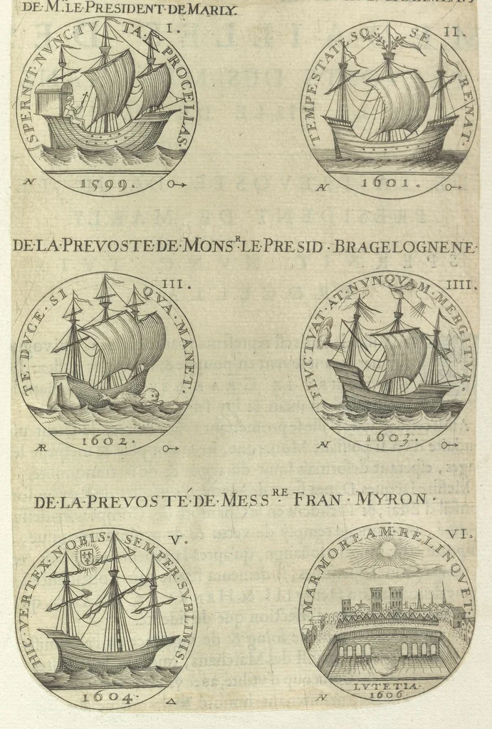 An illustration from Monumens de l'histoire de France, en estampes et dessins .., 1783, leaf 214