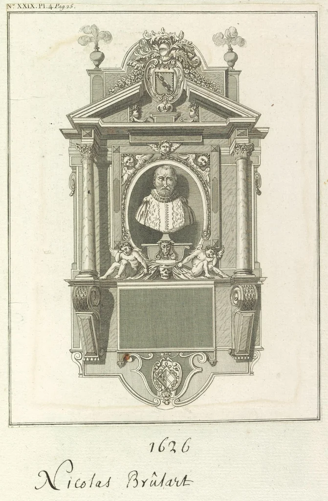 An illustration from Monumens de l'histoire de France, en estampes et dessins .., 1783, leaf 76