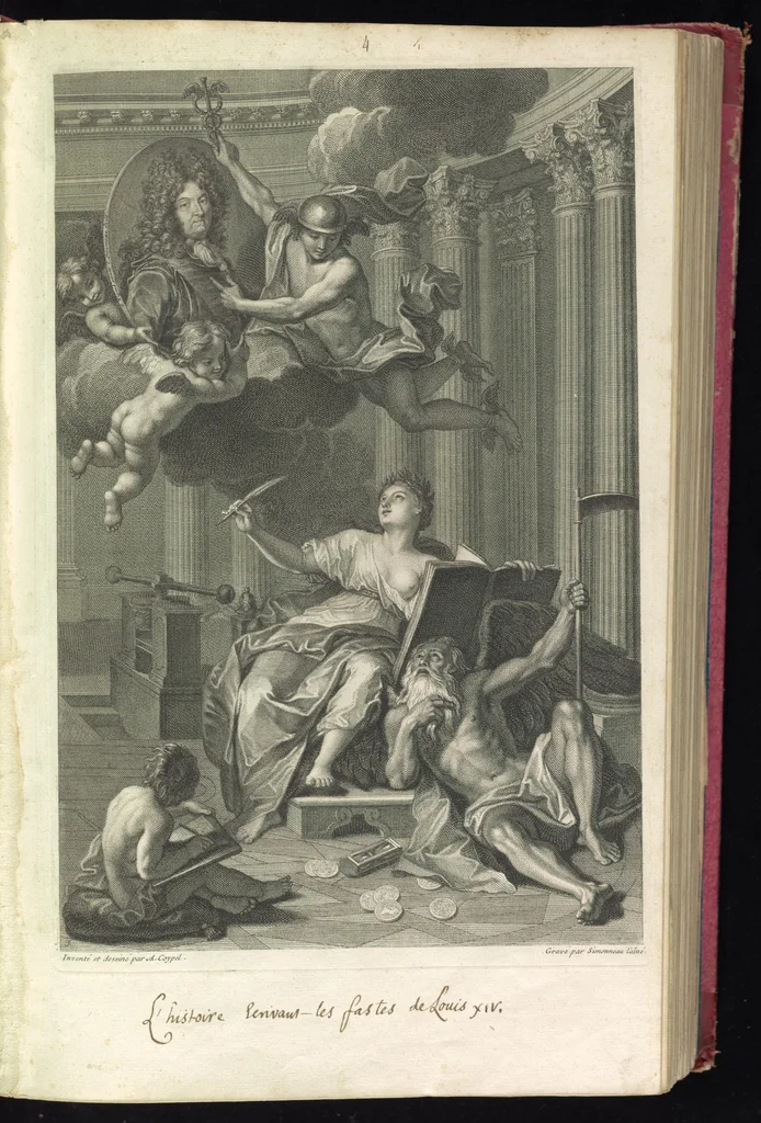 An illustration from Monumens de l'histoire de France, en estampes et dessins .., 1783, leaf 12
