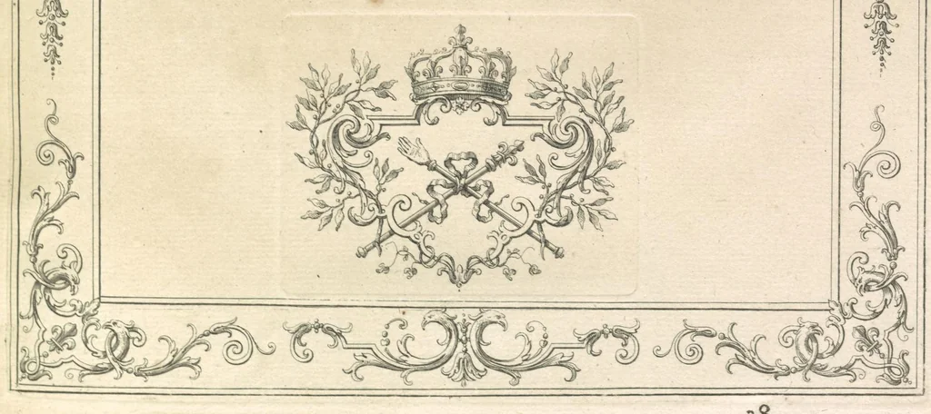 An illustration from Monumens de l'histoire de France, en estampes et dessins .., 1783, leaf 238