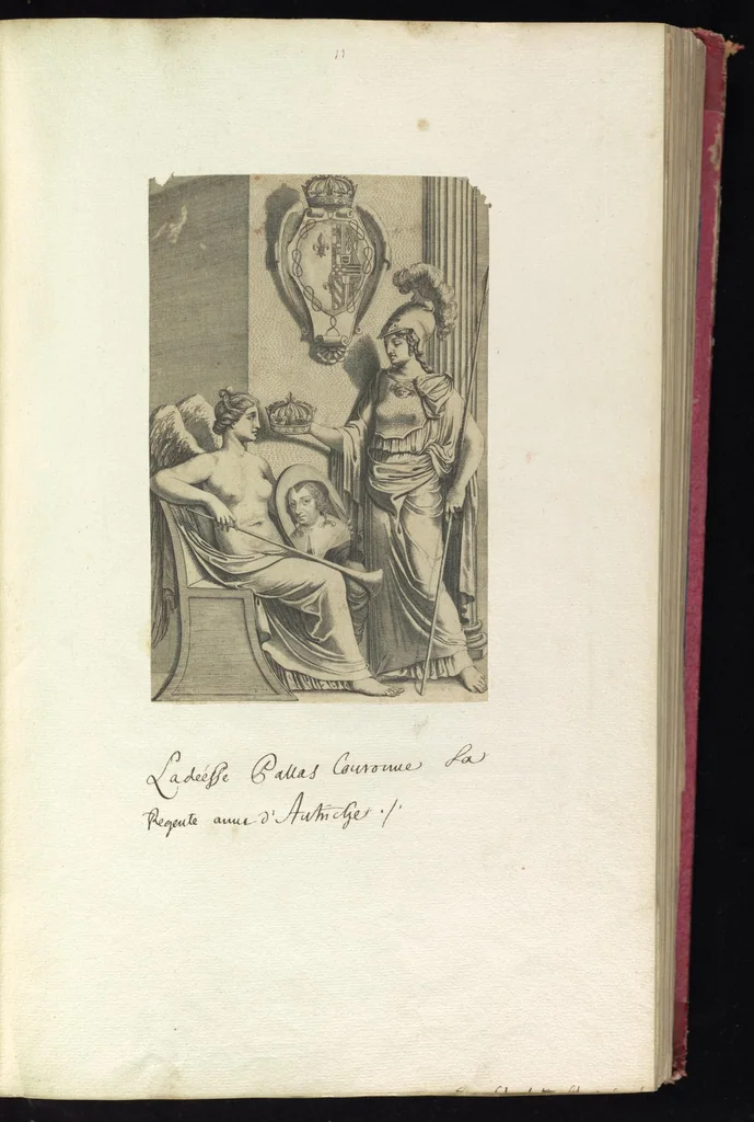 An illustration from Monumens de l'histoire de France, en estampes et dessins .., 1783, leaf 24