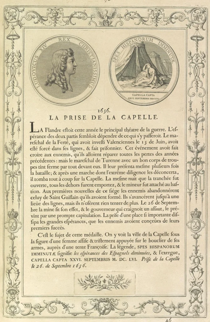 An illustration from Monumens de l'histoire de France, en estampes et dessins .., 1783, leaf 250