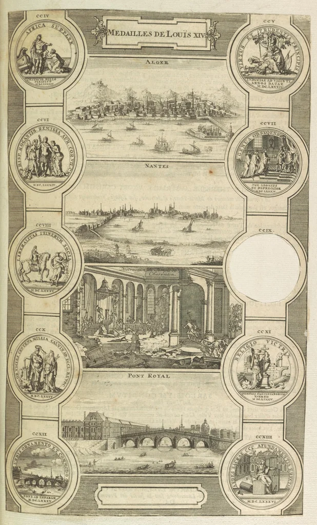 An illustration from Monumens de l'histoire de France, en estampes et dessins .., 1783, leaf 158