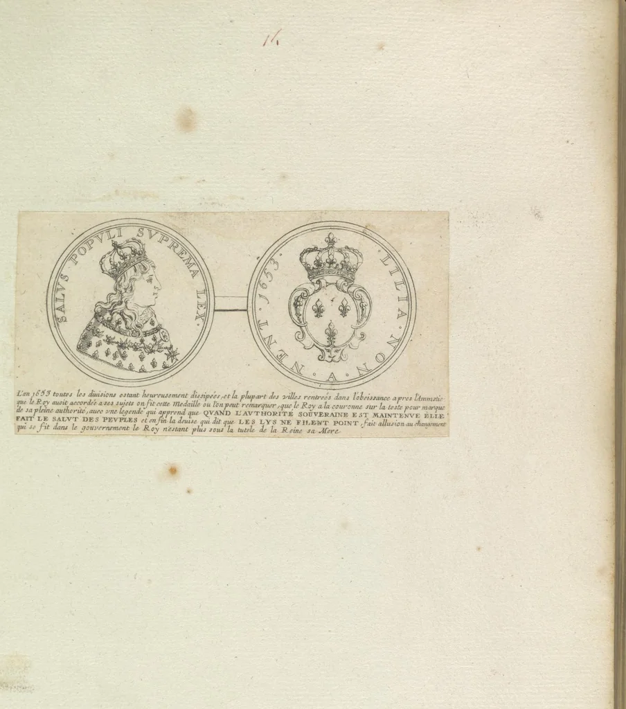 An illustration from Monumens de l'histoire de France, en estampes et dessins .., 1783, leaf 34