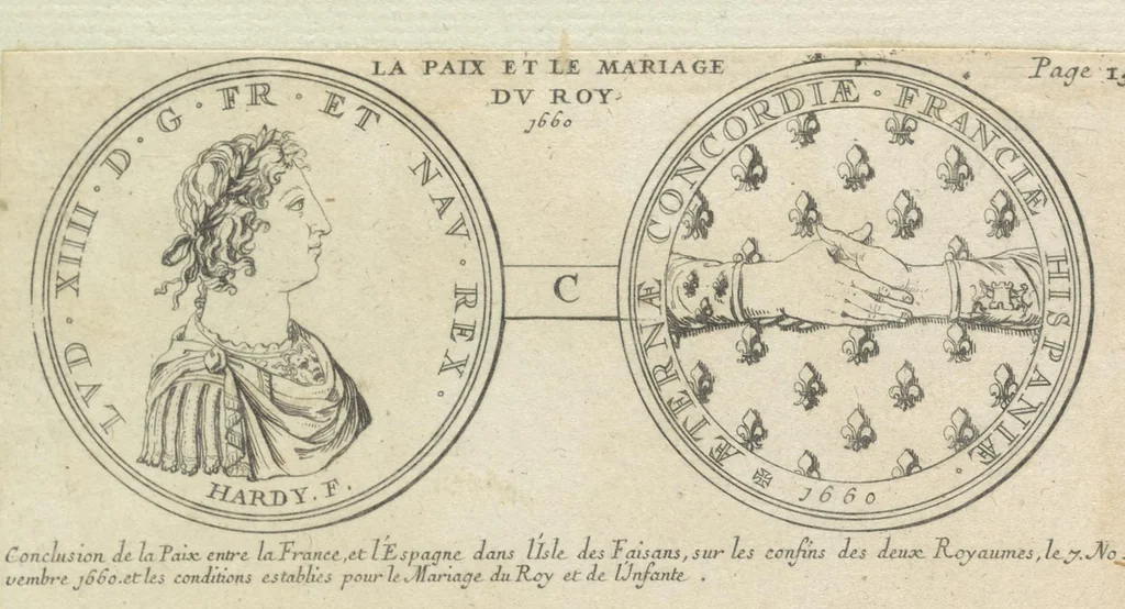 An illustration from Monumens de l'histoire de France, en estampes et dessins .., 1783, leaf 64