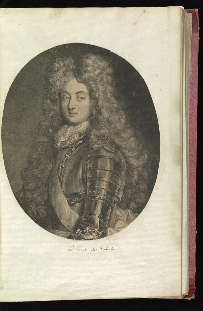 An illustration from Monumens de l'histoire de France, en estampes et dessins .., 1783, leaf 66
