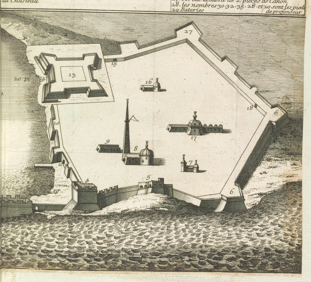 An illustration from Monumens de l'histoire de France, en estampes et dessins .., 1783, leaf 216