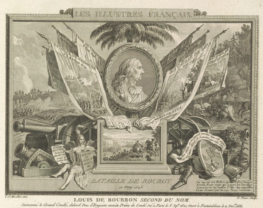 An illustration from Monumens de l'histoire de France, en estampes et dessins .., 1783, leaf 222