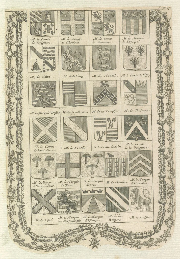 An illustration from Monumens de l'histoire de France, en estampes et dessins .., 1783, leaf 320