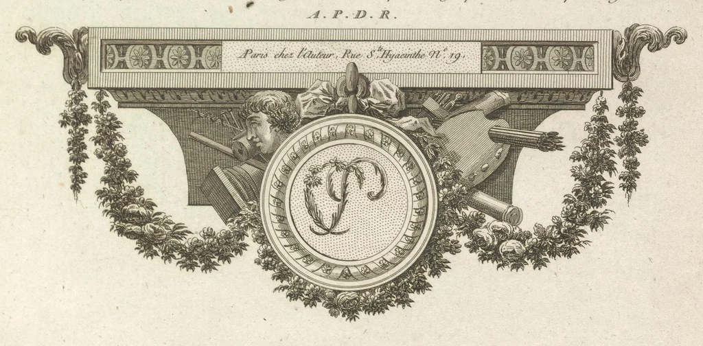 An illustration from Monumens de l'histoire de France, en estampes et dessins .., 1783, leaf 80