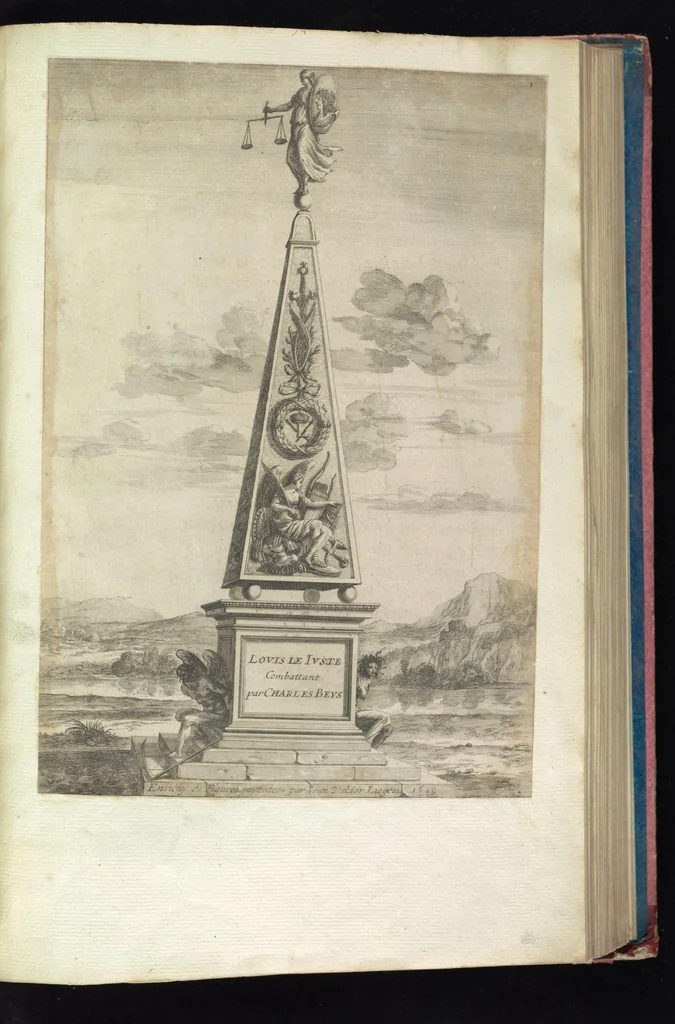 An illustration from Monumens de l'histoire de France, en estampes et dessins .., 1783, leaf 116