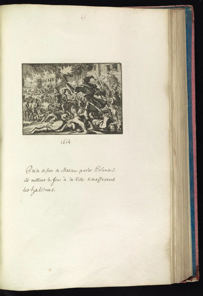 An illustration from Monumens de l'histoire de France, en estampes et dessins .., 1783, leaf 138