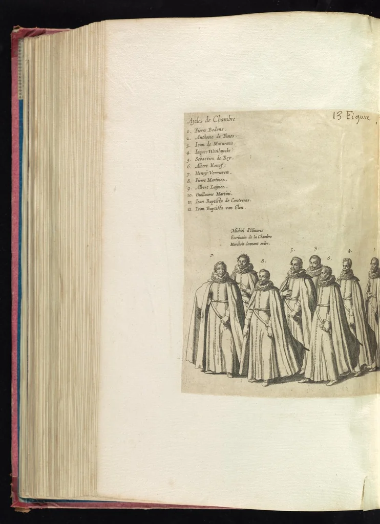An illustration from Monumens de l'histoire de France, en estampes et dessins .., 1783, leaf 273