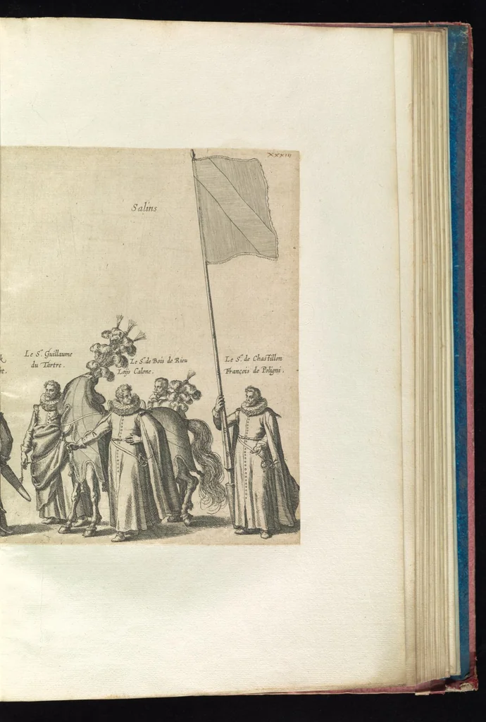 An illustration from Monumens de l'histoire de France, en estampes et dessins .., 1783, leaf 318