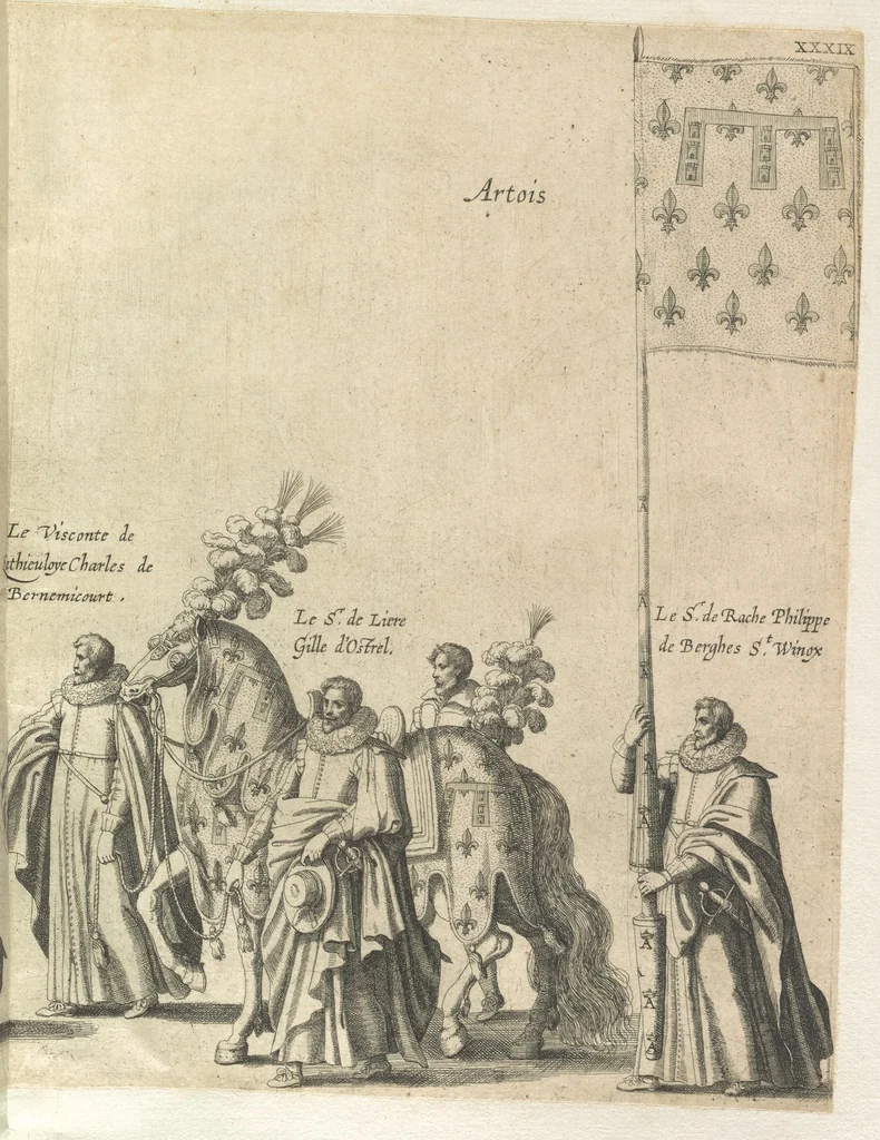 An illustration from Monumens de l'histoire de France, en estampes et dessins .., 1783, leaf 342