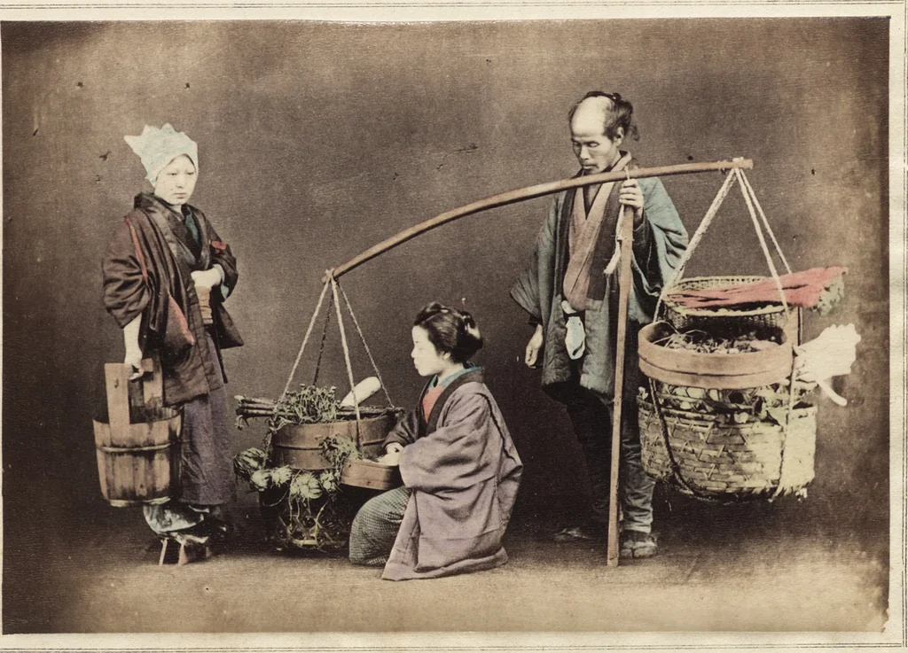 An illustration from Labor and porcelain in Japan, 1882, leaf 58