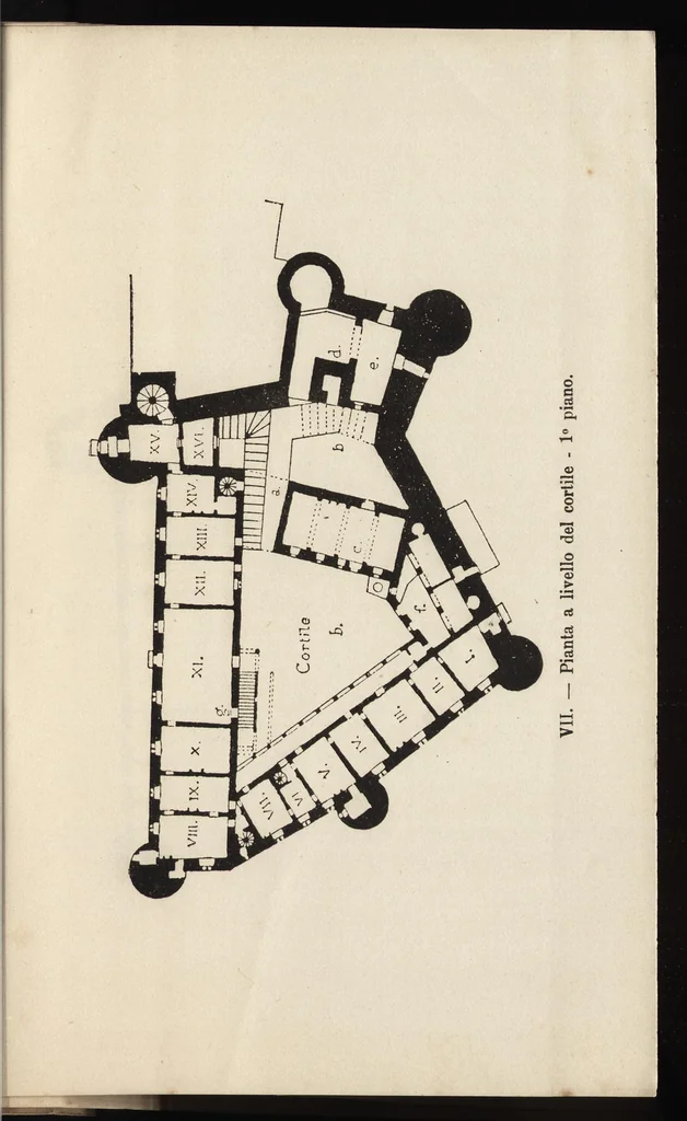 An illustration from Il castello di Bracciano : guida storico-artistica, 1895, leaf 78