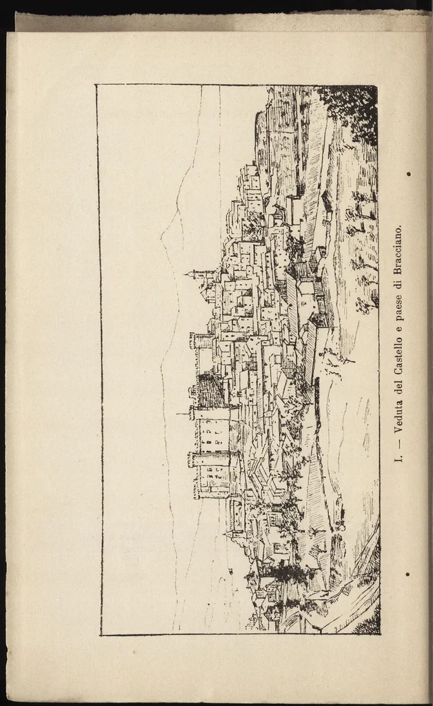 An illustration from Il castello di Bracciano : guida storico-artistica, 1895, leaf 9