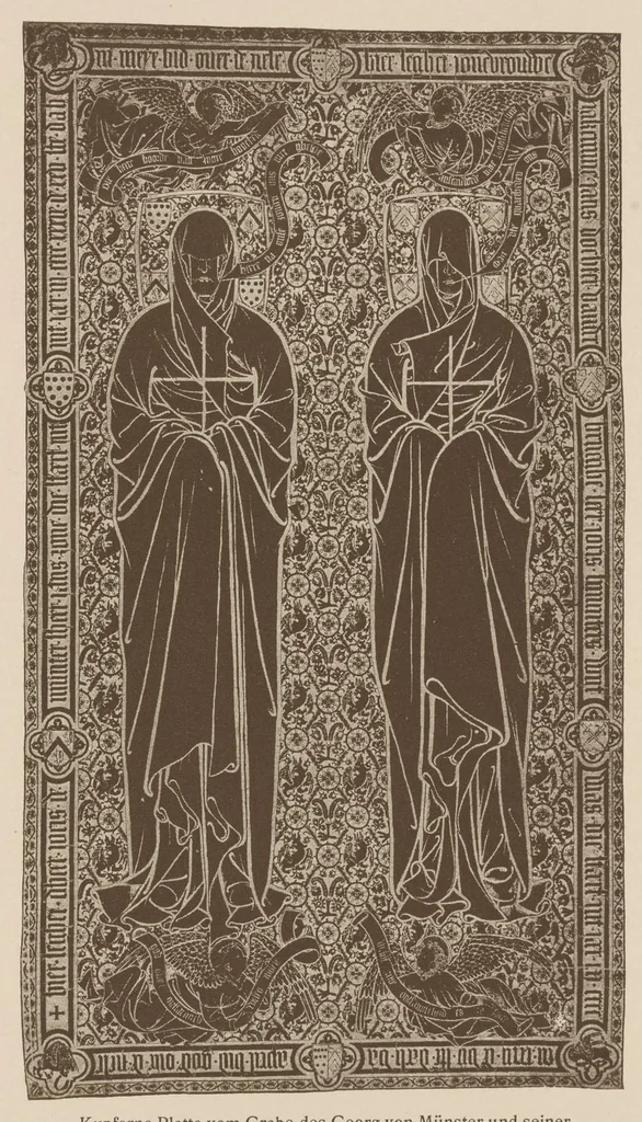 An illustration from Künstlerische entwicklung der weberei und stickerei innerhalb des europäischen kulturkreises von der spätantiken zeit bis zum beginne des XIX. jahrhundertes : mit ausschluss der volkskunst, 1904, leaf 260