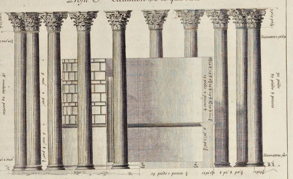 An illustration from Les édifices antiques de Rome, 1682, leaf 102