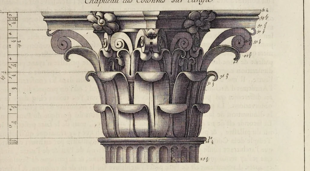 An illustration from Les édifices antiques de Rome, 1682, leaf 162