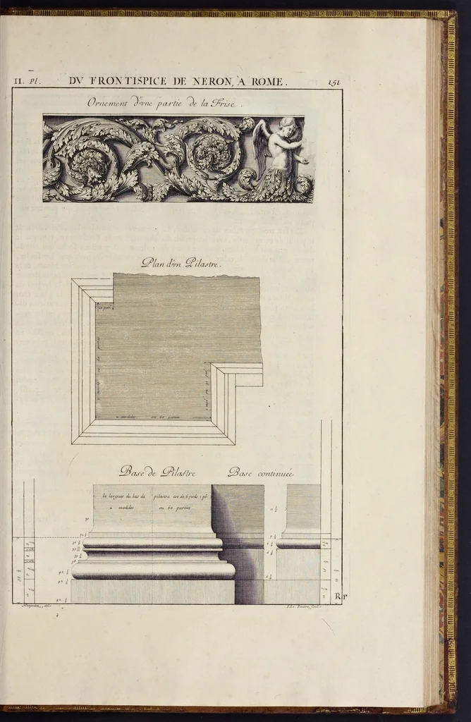 An illustration from Les édifices antiques de Rome, 1682, leaf 170