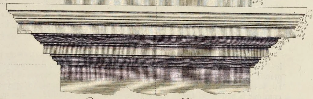An illustration from Les édifices antiques de Rome, 1682, leaf 202