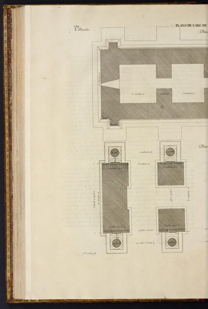 An illustration from Les édifices antiques de Rome, 1682, leaf 213