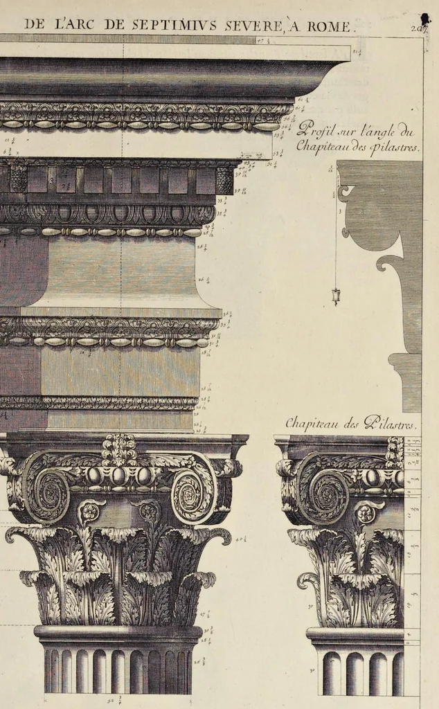 An illustration from Les édifices antiques de Rome, 1682, leaf 226