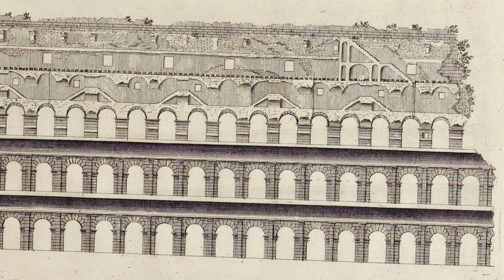An illustration from Les édifices antiques de Rome, 1682, leaf 272