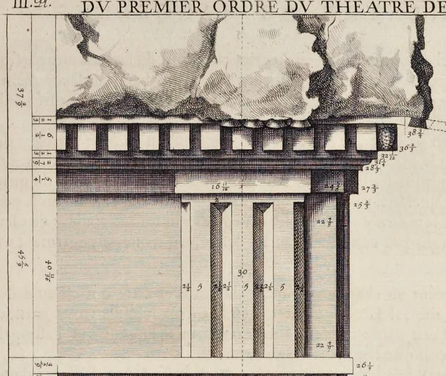 An illustration from Les édifices antiques de Rome, 1682, leaf 314