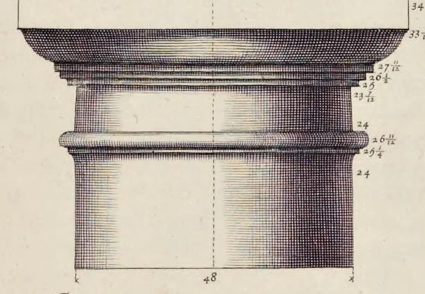 An illustration from Les édifices antiques de Rome, 1682, leaf 314